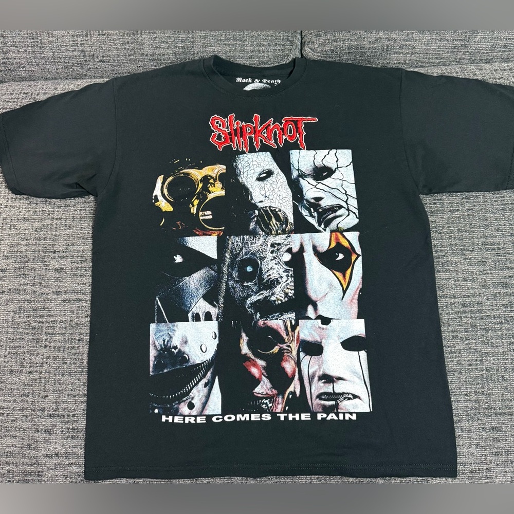 Custom Embroidered “Slipknot” TShirt